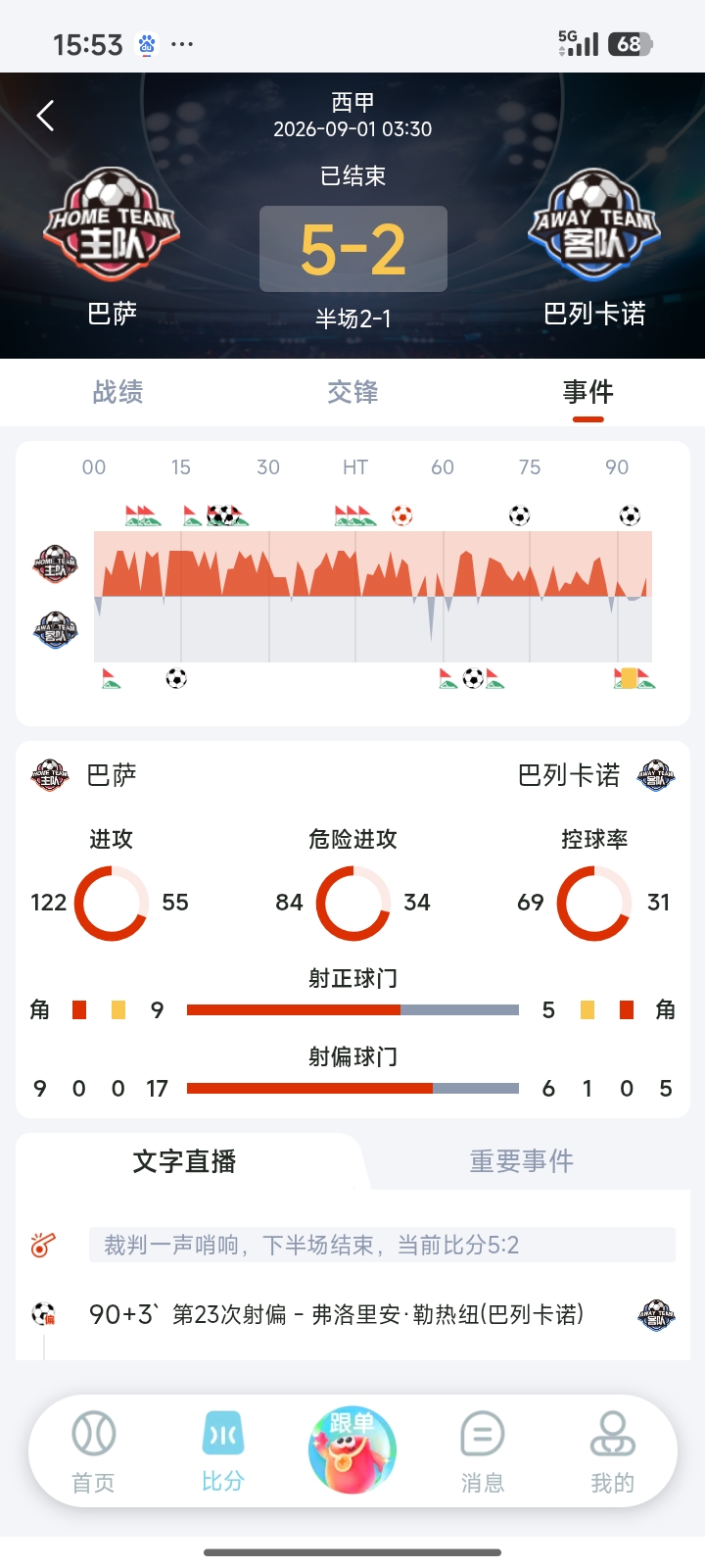 薪火体育APP截图 · 综合足球数据 · 新如意助手同款界面